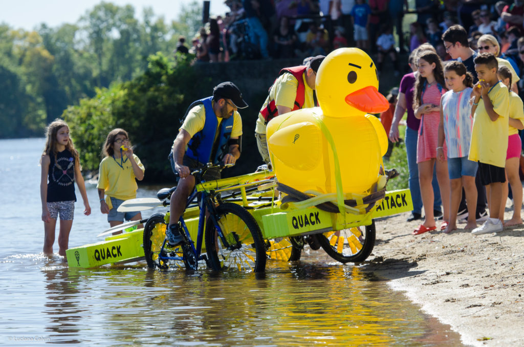 Kinetic water Race in Lowell