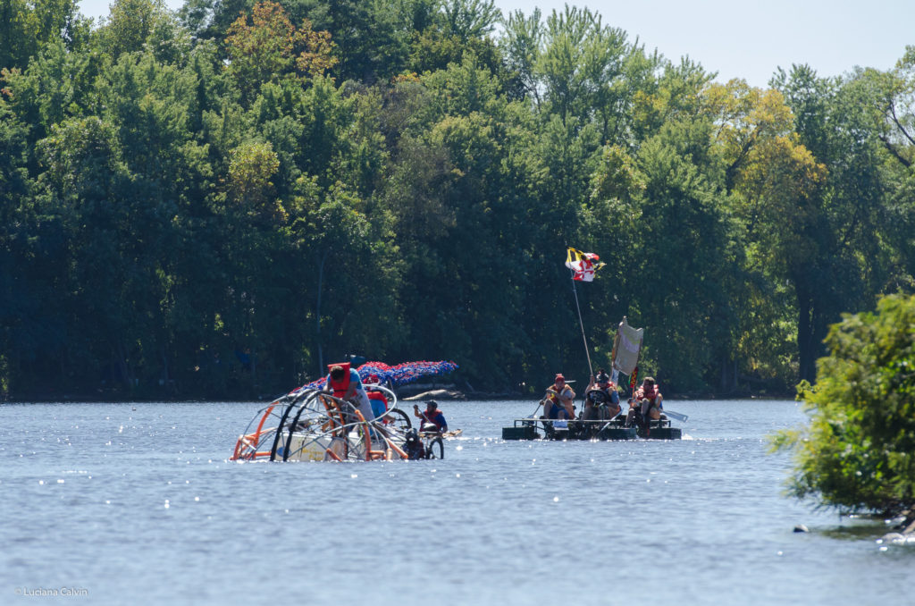 Kinetic water Race in Lowell