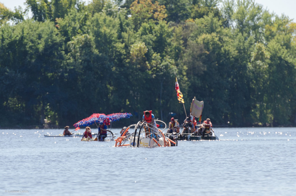 Kinetic water Race in Lowell