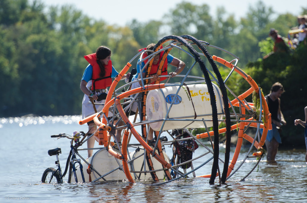 Kinetic water Race in Lowell