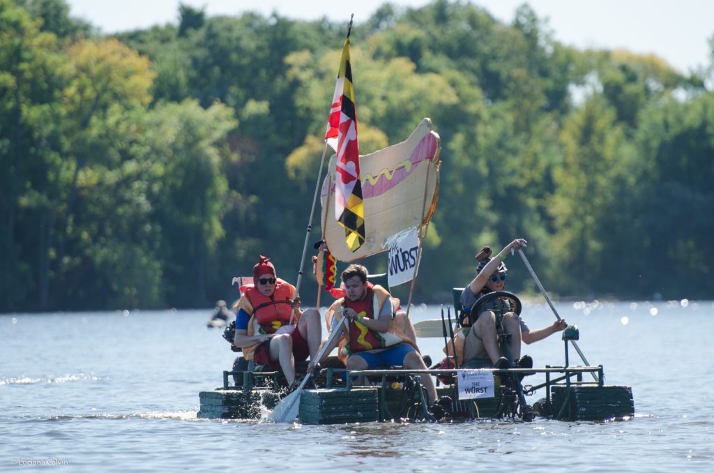 Kinetic water Race in Lowell