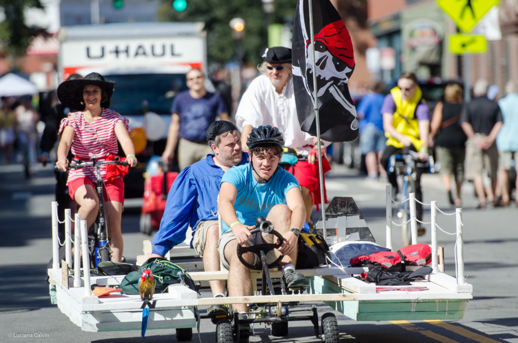 Kinetic Race in downtown Lowell