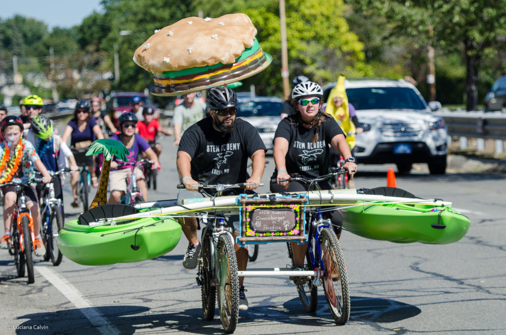 Kinetic Race in downtown Lowell