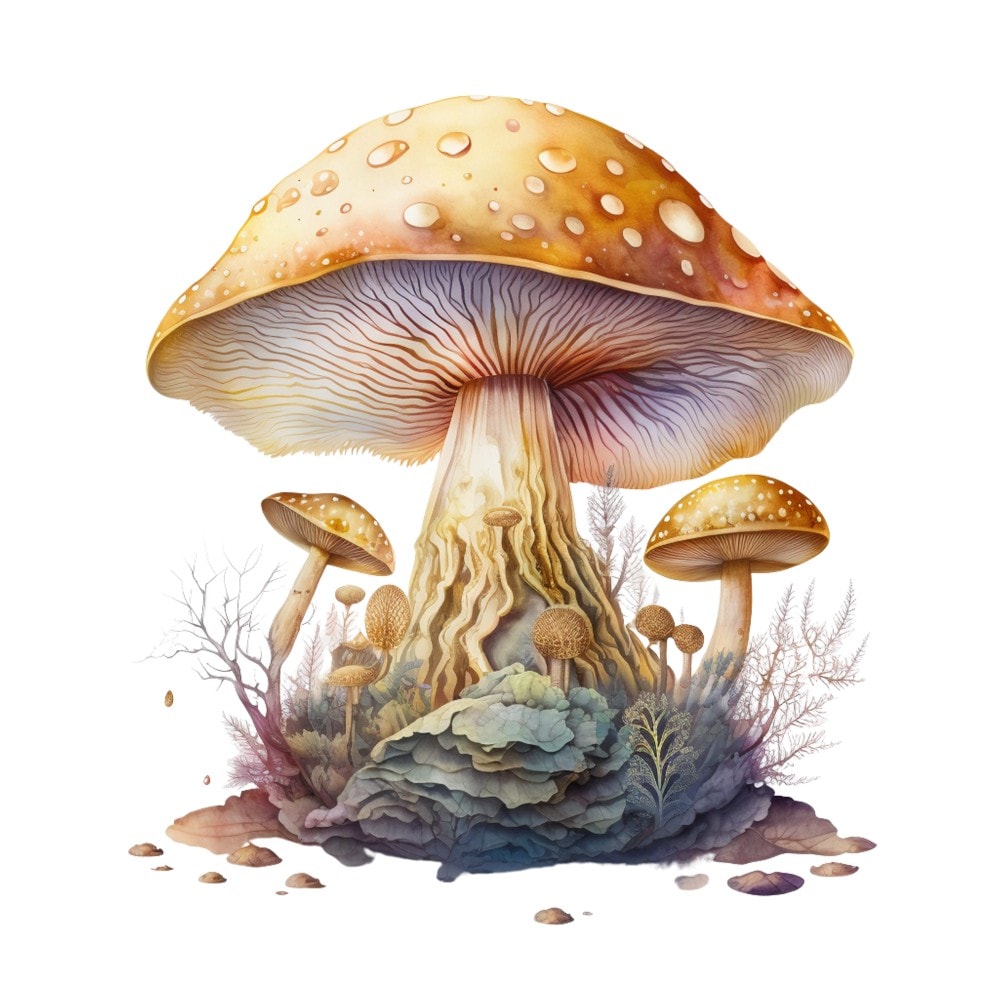 mushroom yellow