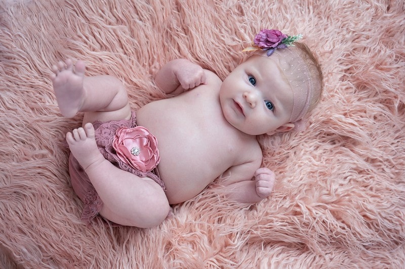 3 months old baby photography