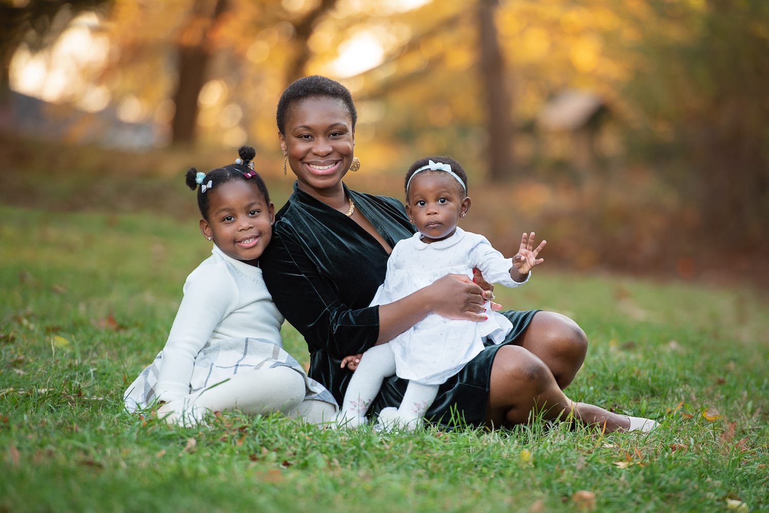 fall family session in woburn, ma