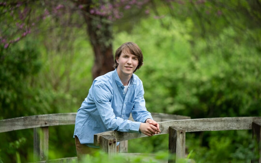 Jake’s senior session at acton Arboretum