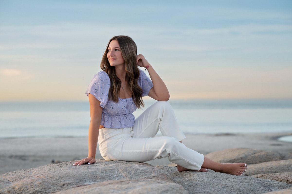 Brooke Wingaersheek Beach Senior Session