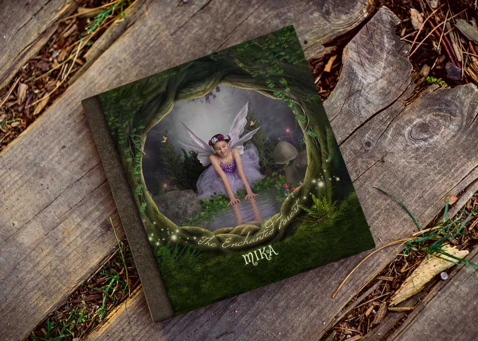 fairy-chronicles-heirloom-portrait-storybook-massachusetts Fairy Chronicles heirloom portrait — fairy storybook photography Massachusetts leather album