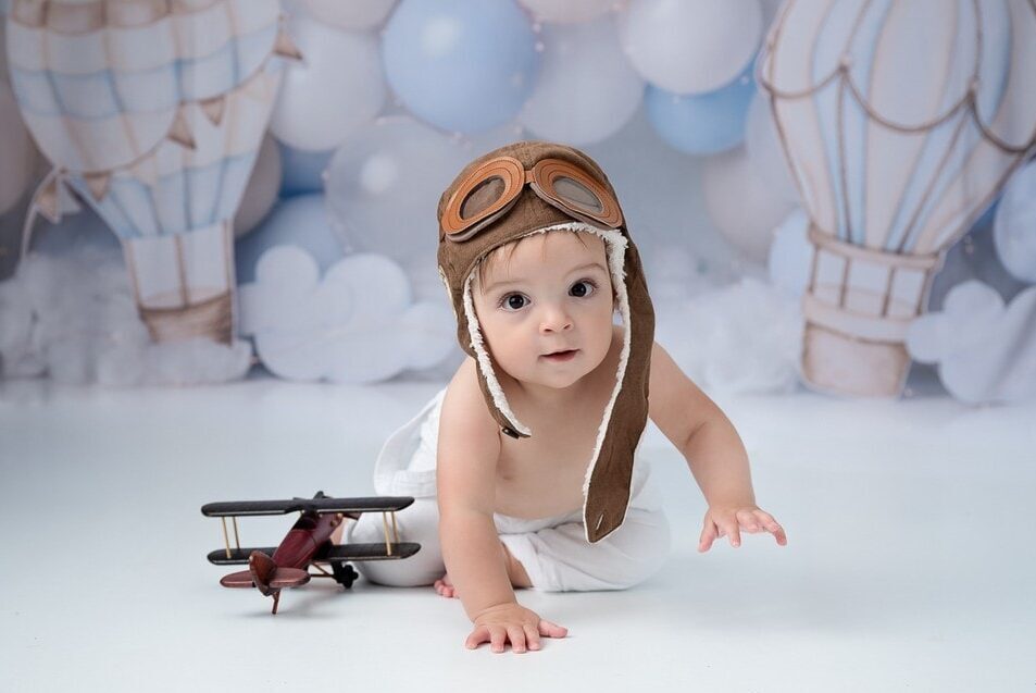 Award-winning baby sitter milestone portrait — Chelmsford Massachusetts — Luciana Calvin Photography