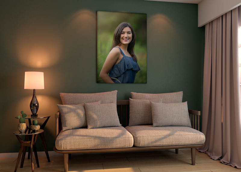 luciana-calvin-fine-art-wall-portrait-chelmsford-ma1 Large scale fine art wall portrait displayed in a home, Chelmsford MA — Luciana Calvin Photography