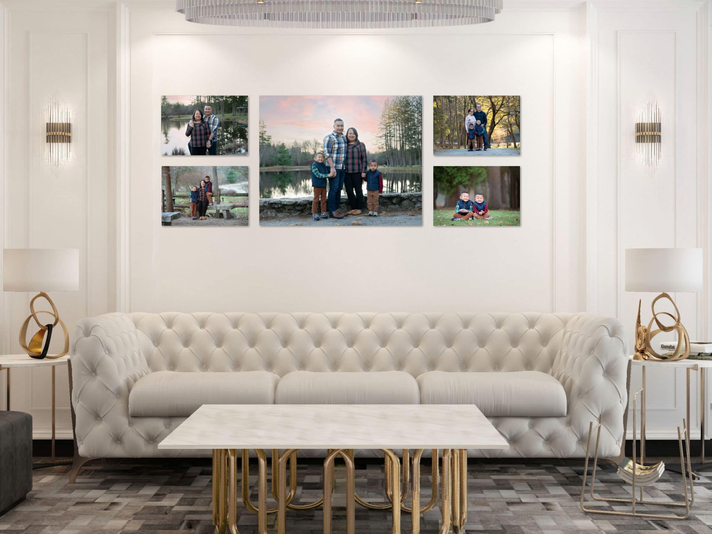 Wall portrait Chelmsford MA — Luciana Calvin Photography